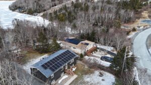 Project complete by Maritime Solar on Brookside, NS